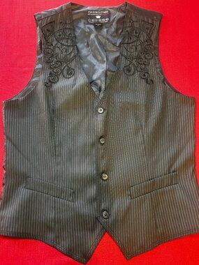 Pop Icon Embroidery Vest.